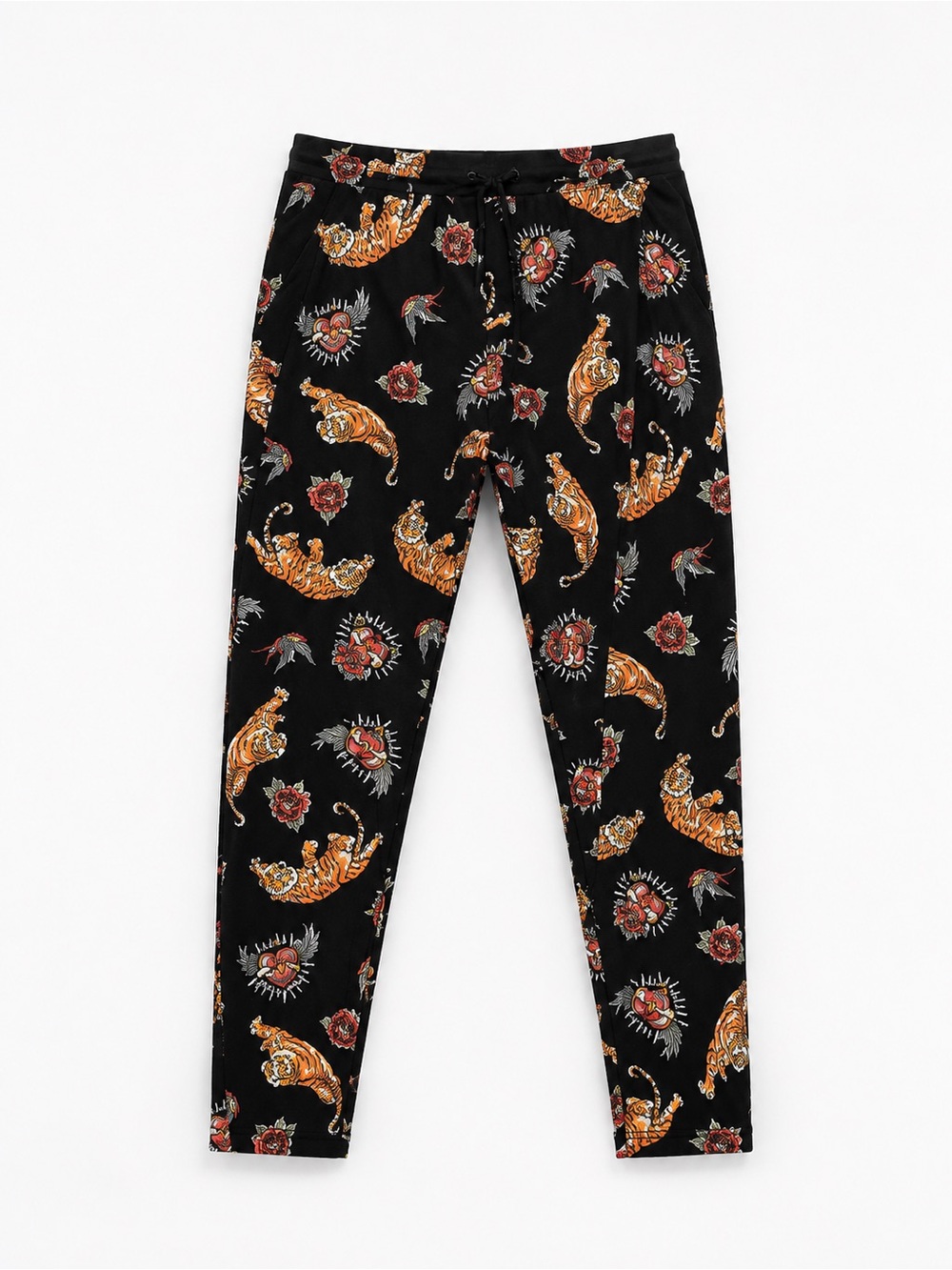 Torrid Plus Size 2 Tiger & Rose Print Leggings – Good Used Condition